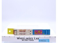 Set of 4 Ms. Pac-Man Pencils 1980 Bally Midway Empire Pencil Corp NEW SEALED