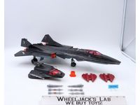 Cobra Night Raven S3P Complete GI Joe 1986 Hasbro Vintage Action Figure Vehicle