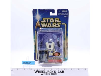 R2-D2 Star Wars Attack of the Clones 2002 Hasbro Action Figure NEW MOSC SEALED