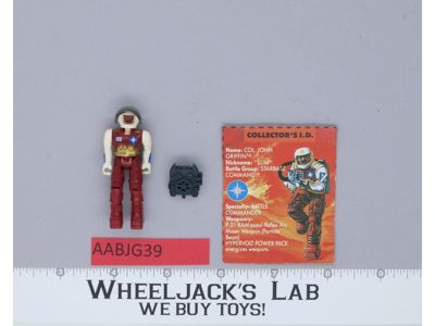 Col. John "Slim" Griffin Starcom 1986 Coleco Action Figure