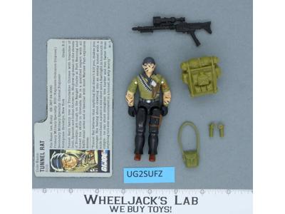 Tunnel Rat V1 100% Complete 1987 G.I. Joe Hasbro Vintage Action Figure
