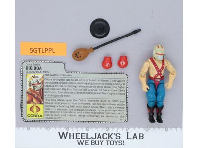 Big Boa V1 100% Complete G.I. Joe 1987 Hasbro Vintage Action Figure
