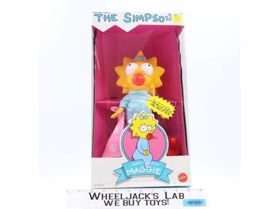 Sweet Suckin' Maggie The Simpsons 1990 Mattel 12" Doll NEW SEALED