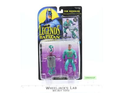 The Riddler Batman Legends Of Batman 1995 Kenner NEW MOSC Figure