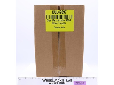 501st Clone Trooper Star Wars Archive Black Series BBTS Collector Grade Kenner