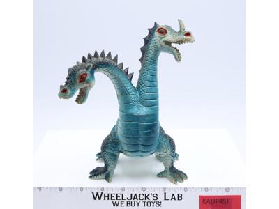 Blue 2-Headed Dragon Hydra 1984 Imperial Vintage Action Figure