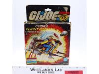 Cobra Flight Pod Vehicle 100% Complete w/ Box GI Joe 1985 Action War Hasbro