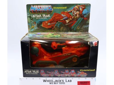 Attak Trak 100% Complete He-Man MOTU Masters of the Universe 1982 Mattel