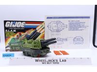 S.L.A.M. 100% Complete GI Joe 1987 Hasbro Vintage Action Figure Vehicle