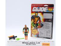 Cobra B.A.T. V2 100% Complete W/ Cardback G.I. Joe 1991 Hasbro Vintage Figure