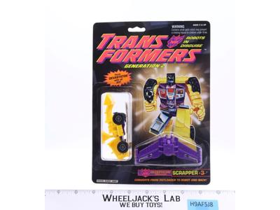 Scrapper Constructicon G2 Transformers 1992 Hasbro Action Figure NEW MOSC SEALED