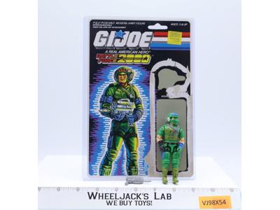 Blaster V1 100% Complete 34 Cardback 1987 G.I. Joe Hasbro Vintage Action Figure