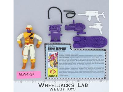Snow Serpent V2 1991 G.I. Joe Hasbro Vintage Action Figure