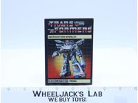 Prowl Action Figure Instruction Manual Booklet 1984 G1 Transformers