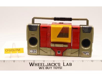 Blaster Vintage Hasbro 1985 G1 Transformers DECK & EARS BROKEN