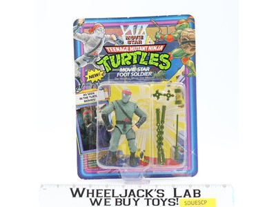 Movie Star Foot Soldier Teenage Mutant Ninja Turtles Playmates UNPUNCHED MOSC