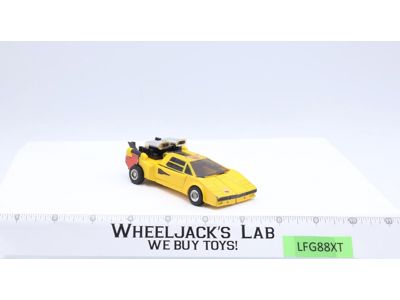 Sunstreaker Vintage Hasbro 1980 G1 Transformers SPOILER & TIRE MISSING