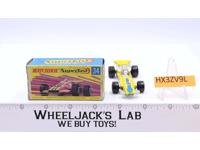 Formula 1 No. 34 Lesney Superfast Matchbox 1970 W/Box England Vintage