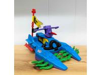 Footski Leech Patrol Vehicle 100% Complete TMNT 1989 Vintage Playmates