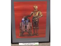 R2D2 & C3PO #3 Star Wars Poster 1980 18.5 X 23" Promotional RARE