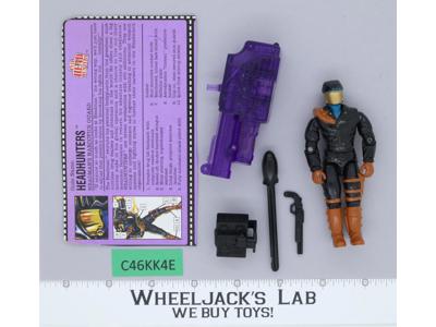 Headhunters V1 100% Complete 1992 G.I. Joe Hasbro Vintage Action Figure