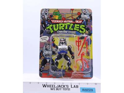Chrome Dome Teenage Mutant Ninja Turtles TMNT 1991 Playmates NEW MOSC SEALED