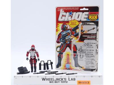 Crimson Guard Immortal V1 100% Complete W/ Cardback G.I. Joe 1991 Hasbro Figure