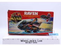 Raven Calhoun Burns 100% Complete W/Box MASK 1986 Vintage Action Vehicle