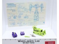 Bonecrusher 100% Complete 1985 Hasbro G1 Transformers Action Figure Bulldozer