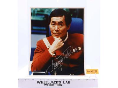 Sulu Star Trek George Takei AUTOGRAPHED 8x10 Picture