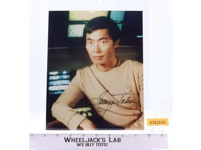 Sulu Star Trek George Takei AUTOGRAPHED 8x10 Picture