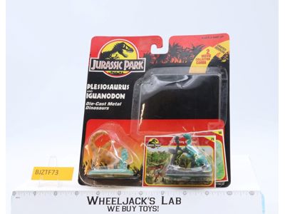 Plesiosaurus & Iguanodon Jurassic Park Die-Cast Dinosaurs Kenner NEW