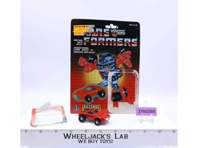 Windcharger 100% Complete W/CARDBACK & BUBBLE NEAR MINT 1984 G1 Transformers