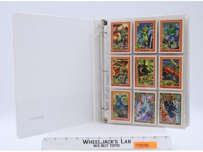 Complete Set of GI Joe A Real American Hero Official Trading Cards 1991 Impel