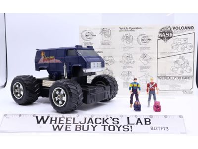 Volcano W/Trakker & LaFleur MASK M.A.S.K. 100% Complete 1986 Kenner Vehicle