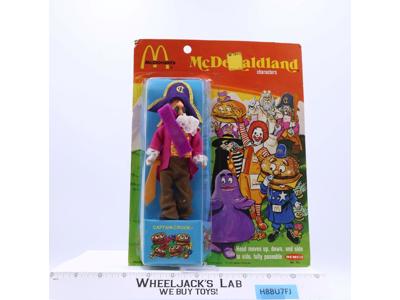 Captain Crook McDonaldland 1976 Remco McDonald's Action Figure NEW SEALED