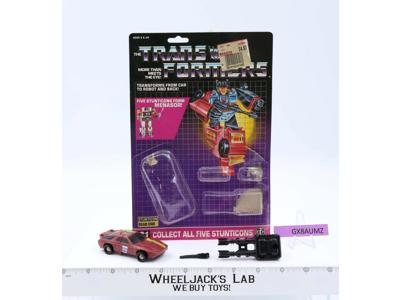Dead End 100% Complete W/CARDBACK & BUBBLE 1986 G1 Transformers Vintage