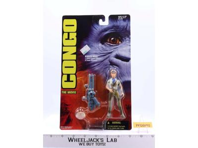Karen Ross Congo The Movie 1995 Kenner NEW MOSC Laser Cannon Action Figure