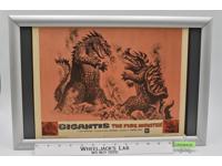Gigantis the Fire Monster Godzilla Raids Again 1959 Lobby Card Poster 11x14