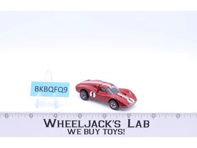 Ford MK IV Red 1969 Hot Wheels Mattel Vintage Redline RL