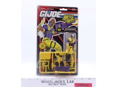 Dr. Mindbender Battle Corps G.I. Joe 1992 Hasbro Action Figure NEW MOSC SEALED