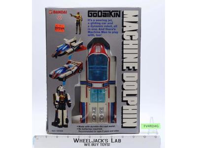 Machine Dolphin DEAD STOCK MINT UNUSED Godaikin 1984 Bandai Popy Chogokin
