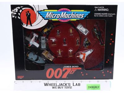 #74810 James Bond 007 Micro Machines 1995 Galoob NEW SEALED