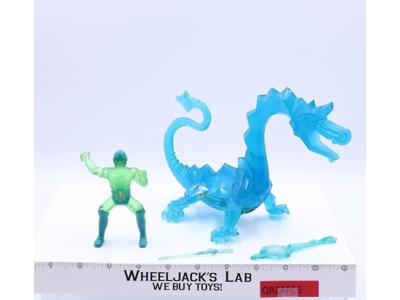 Crystal Warrior Dragon The Saga of Crystar 1982 Remco 3.75" Figure w/ Weapons