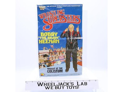 Bobby "The Brain" Heenan Original Poster WWF LJN Wrestling 1985 Vintage