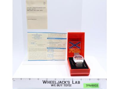 Dukes Of Hazzard Musical Unisonic LCD Quartz Watch 1981 Warner Bros Vintage