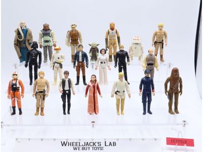 Lot of 20 (#11) Star Wars 1970s-1980s Kenner Vintage Action Figures