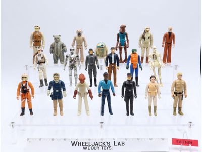 Lot of 20 (#10) Star Wars 1970s-1980s Kenner Vintage Action Figures