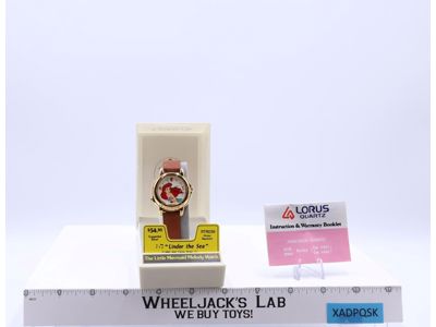 Ariel Melody Wrist Watch The Little Mermaid Disney 1988 Lorus NEW