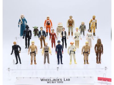 Lot of 20 (#8) Star Wars 1970s-1980s Kenner Vintage Action Figures